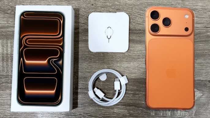 iPhone 17 pro max Noir