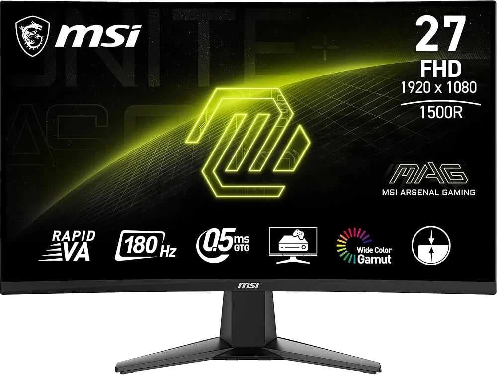 MSI MAG 27C6F écran Gaming incurvé FHD de 27